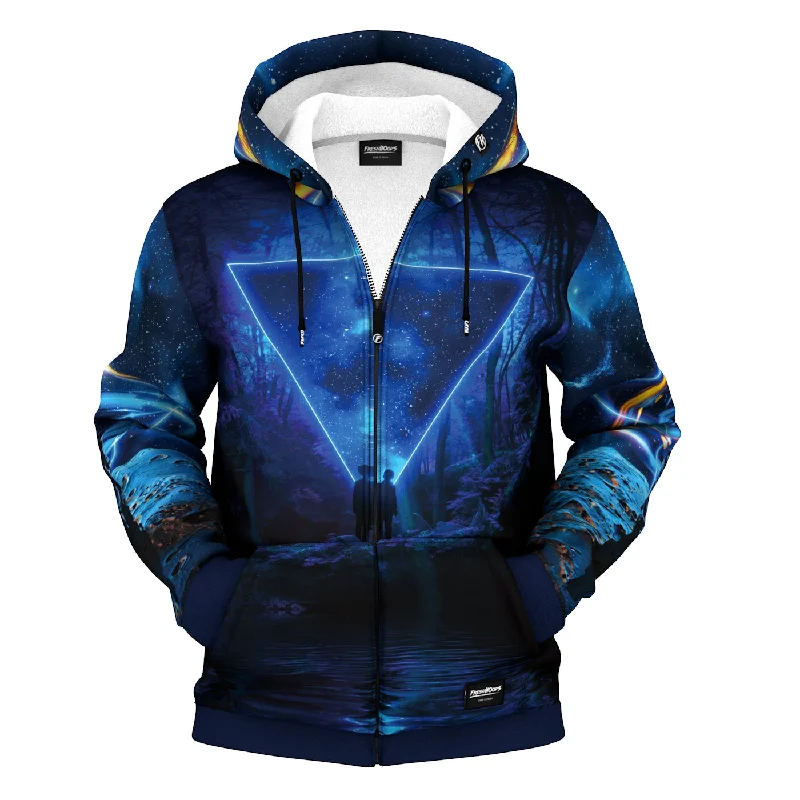 Men's Hoodies for Casual WearCraters Zip Up Hoodie