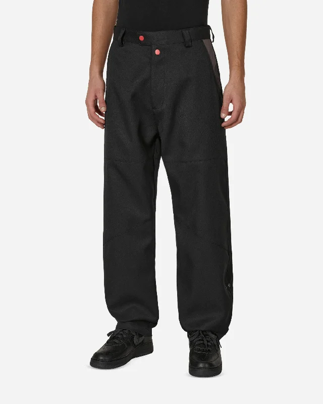 Men's Straight-Leg Jeans in Dark WashSlam Jam Exclusive Ideal Trousers Black / Red