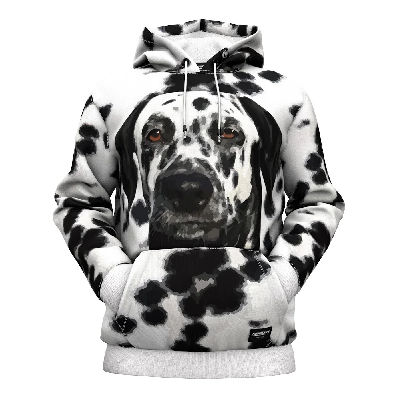 Men's Hoodies with InsulationDalmatian Hoodie