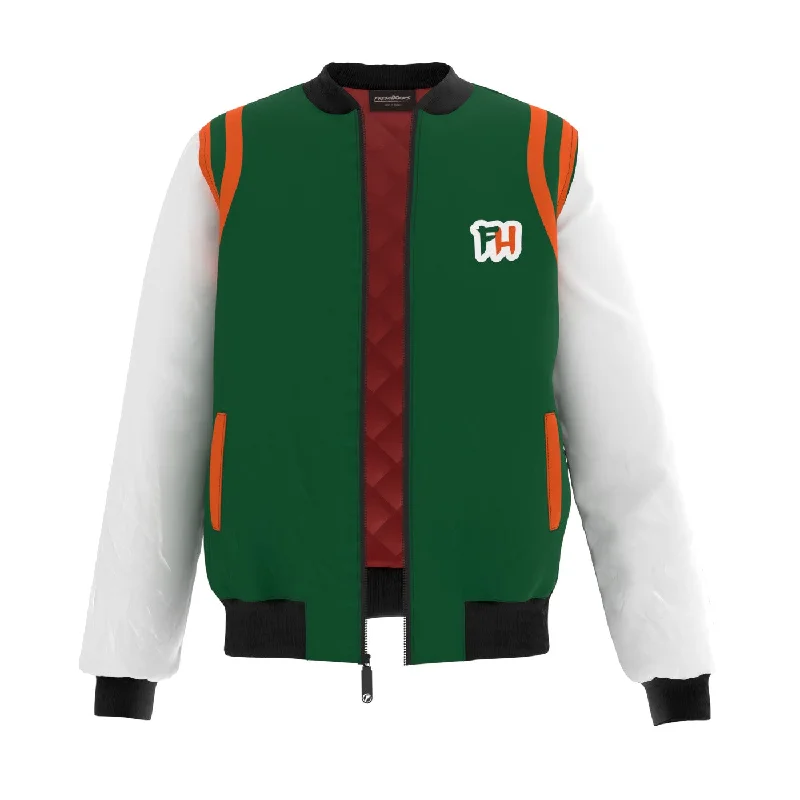 Men's Coats with Water-Repellent FabricDon't Quit Bomber Jacket
