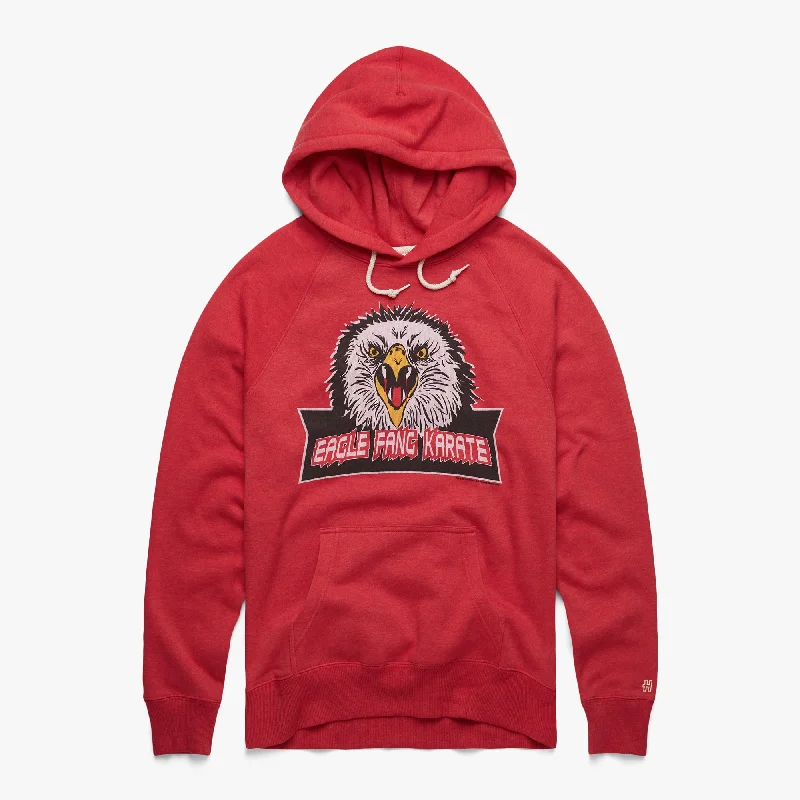 Trendy Men's Patterned HoodiesEagle Fang Karate Hoodie