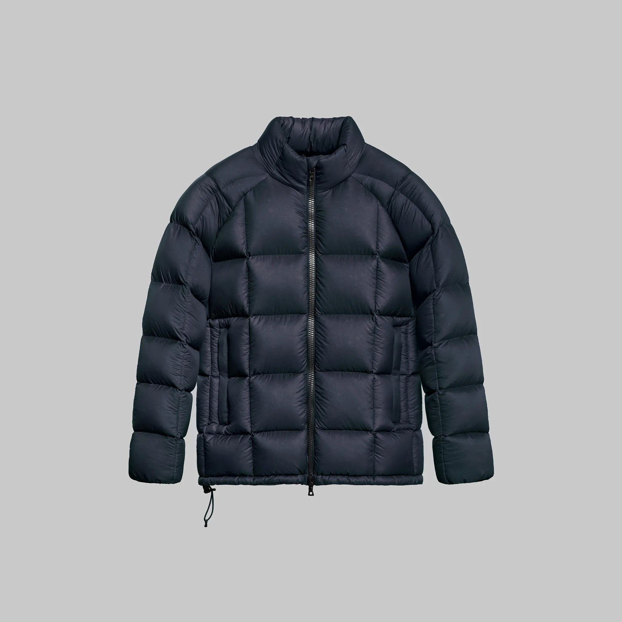 Men's Coats with Contrast StitchingEiderdown Puffer - Exosphere Blue edition