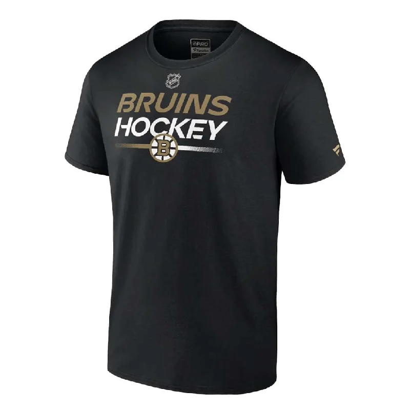 Men's Shirts with Convertible CollarsFanatics - Men's Boston Bruins Short Sleeve T-Shirt (MA86 127A 2AY 036)