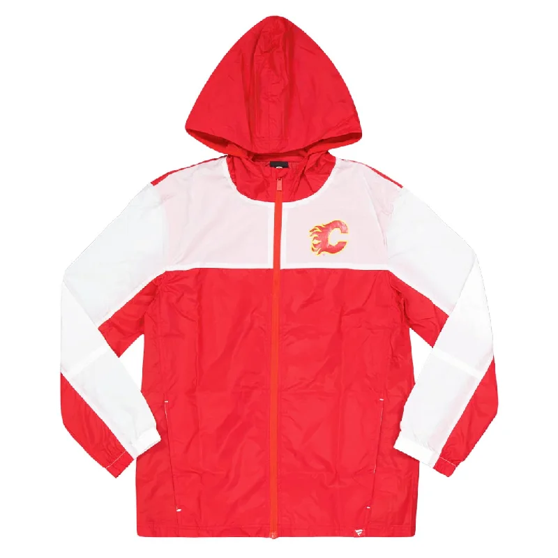 Men's Shirts with Custom MonogramsFanatics - Men's Calgary Flames Bomber Jacket (00G9 04JU 2C 06M)