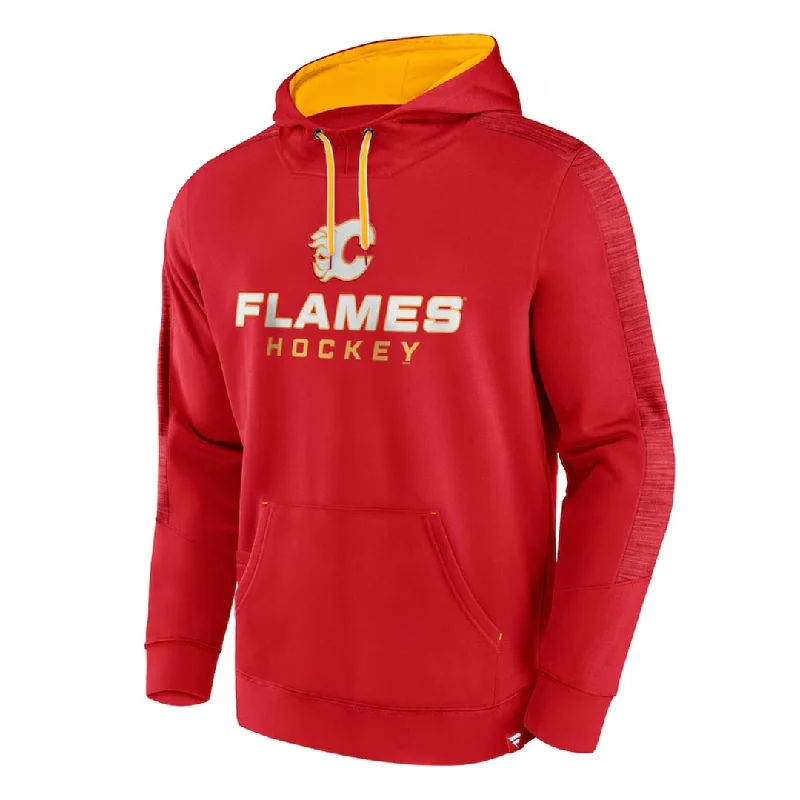 Men's Unique and Designer TopsFanatics - Men's Calgary Flames Pullover Hoodie (00DW 02BM 2C 06N)