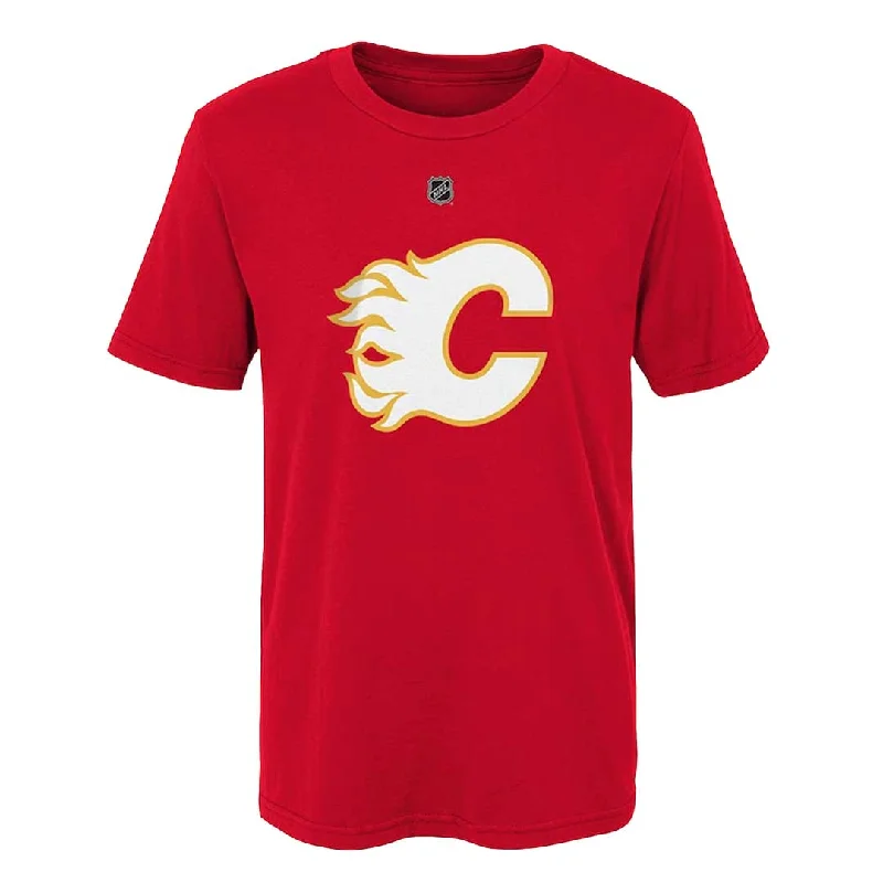 Men's Shirts with Striped PatternsFanatics - Men's Calgary Flames Short Sleeve T-Shirt (QF6E 0484 H35 FSQ)