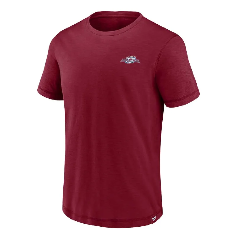 Men's Shirts with Ruffled HemlinesFanatics - Men's Colorado Avalanche Short Sleeve T-Shirt (00ER 0513 23 06E)