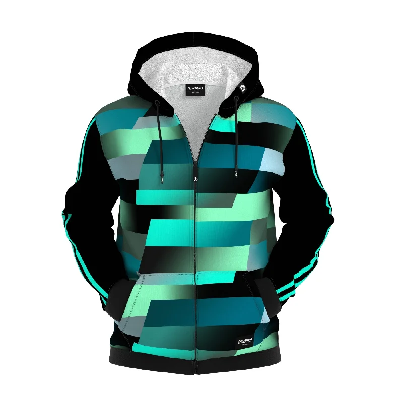 Men's Hoodies for WorkoutForest Brick Zip Up Hoodie