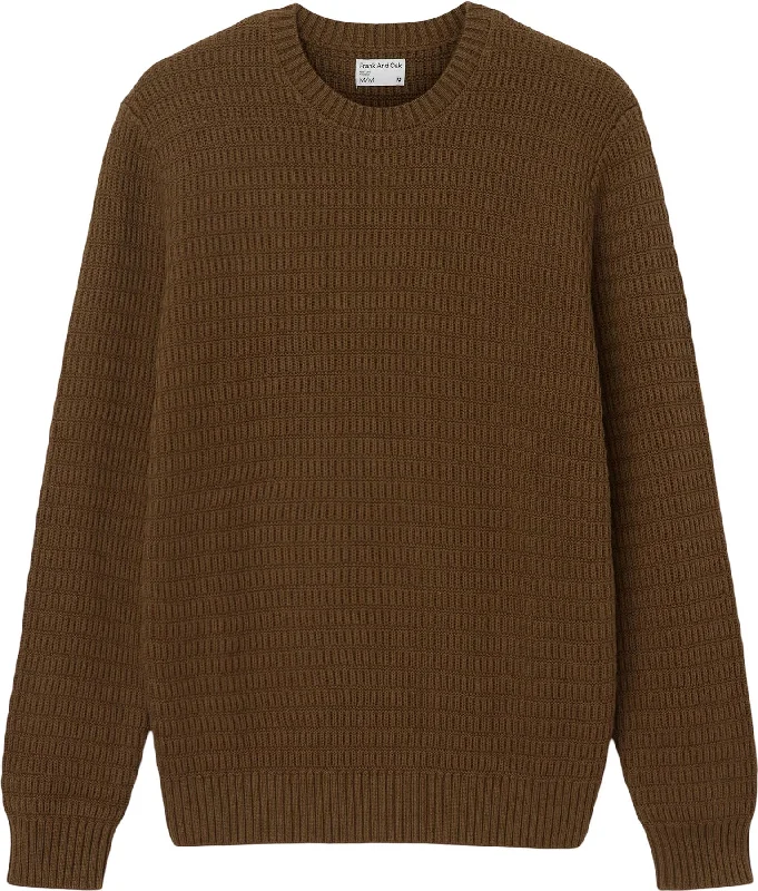 Men's Sweaters with Set-In SleevesRibbed Crewneck Sweater - Men's|-|Chandail côtelé à col rond - Homme