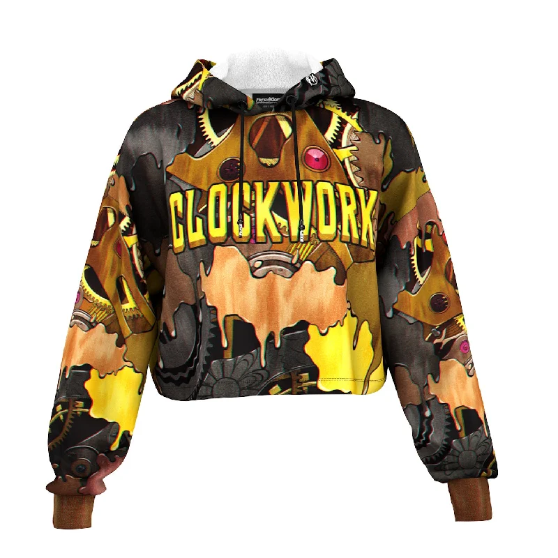 Men's Hoodies with Contrast StitchingGentleman Doc Cropped Hoodie