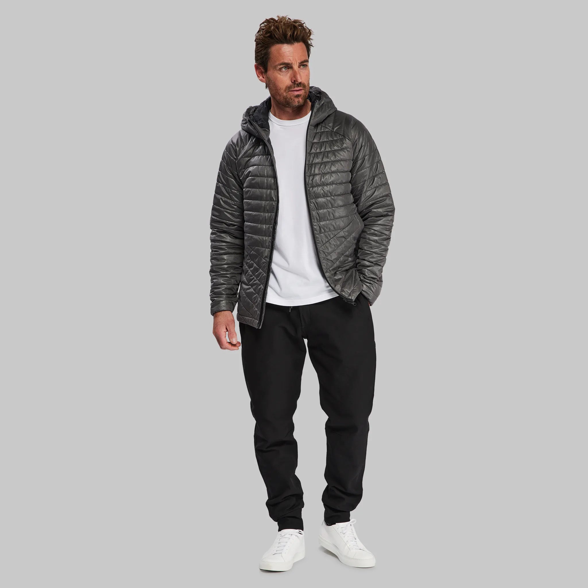Men's Coats for City WearDouble Graphene Lightweight Puffer
