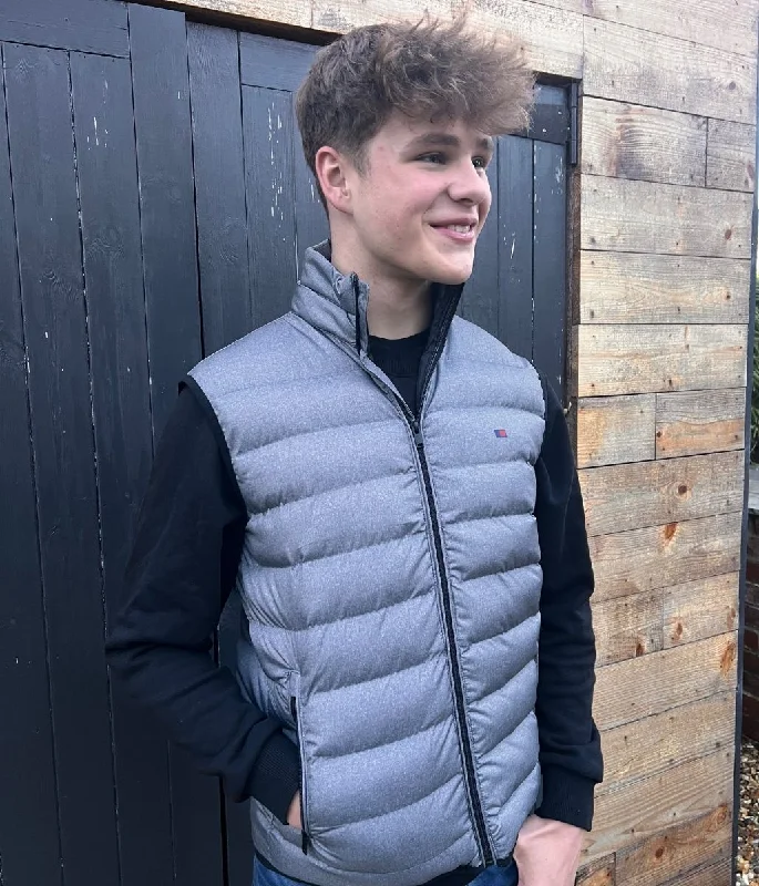 Men's Dressy Shirts for Formal EventsGrey Men's Water Repellent Gilet