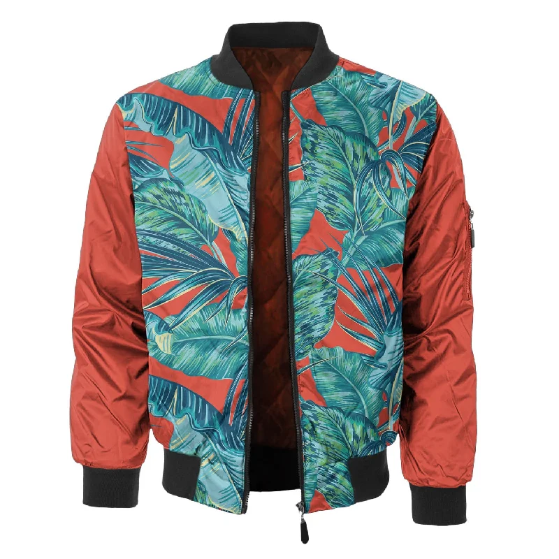 Men's Coats for WalkingHawaiian Dreams Bomber Jacket