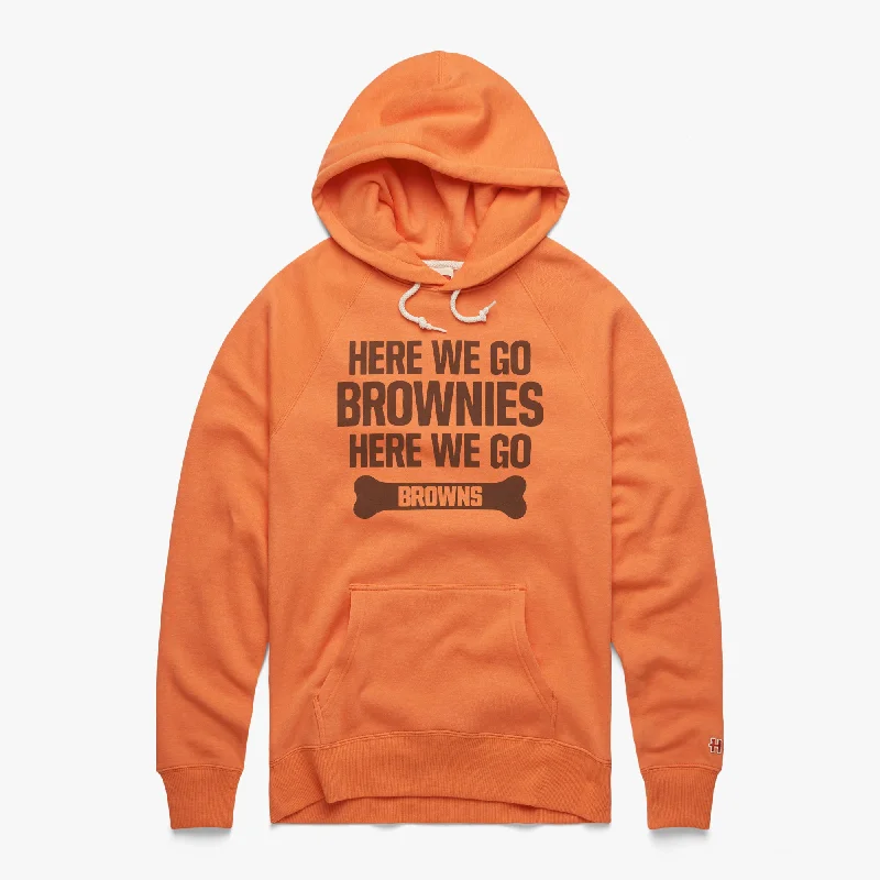 Classic Men's Cotton HoodiesHere We Go Brownies Here We Go Hoodie