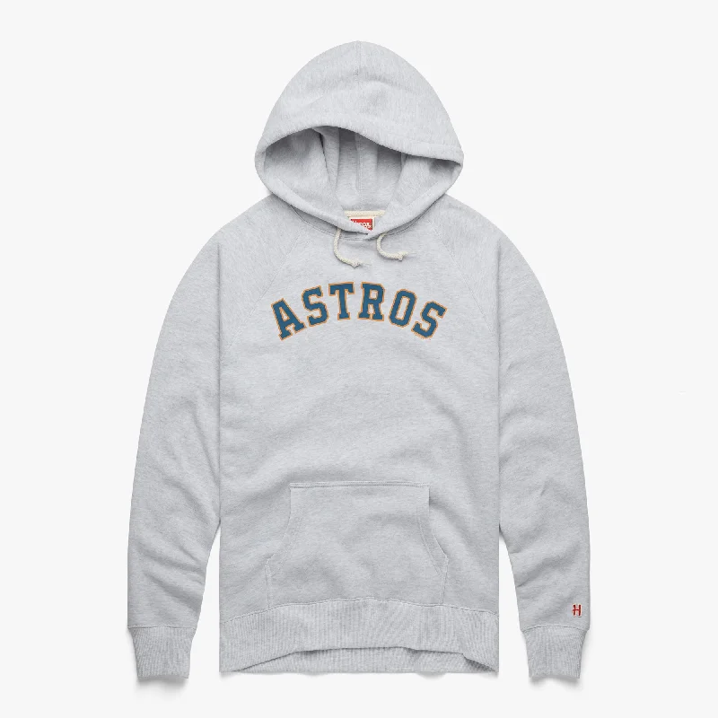Elevated Men's Lounge HoodiesHouston Astros Jersey Logo Hoodie