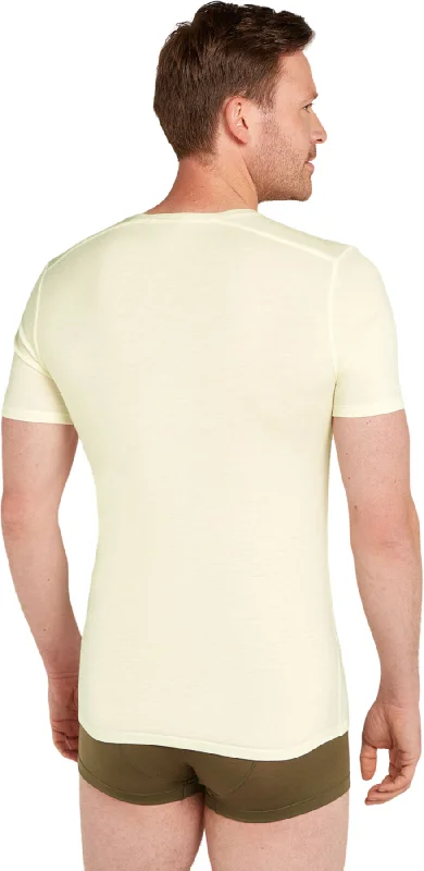 Solid-Colored Men's ShirtsMerino 150 Anatomica Short Sleeve V Neck Base Layer Top - Men's|-|Couche de base pour le haut à manches courtes et col en V en mérinos 150 Anatomica - Homme