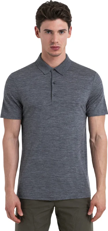 Men's Shirts with Button-Down PocketsMerino 150 Tech Lite Short Sleeve Polo Tee - Men's|-|Polo à manches courtes Merino 150 Tech Lite - Homme