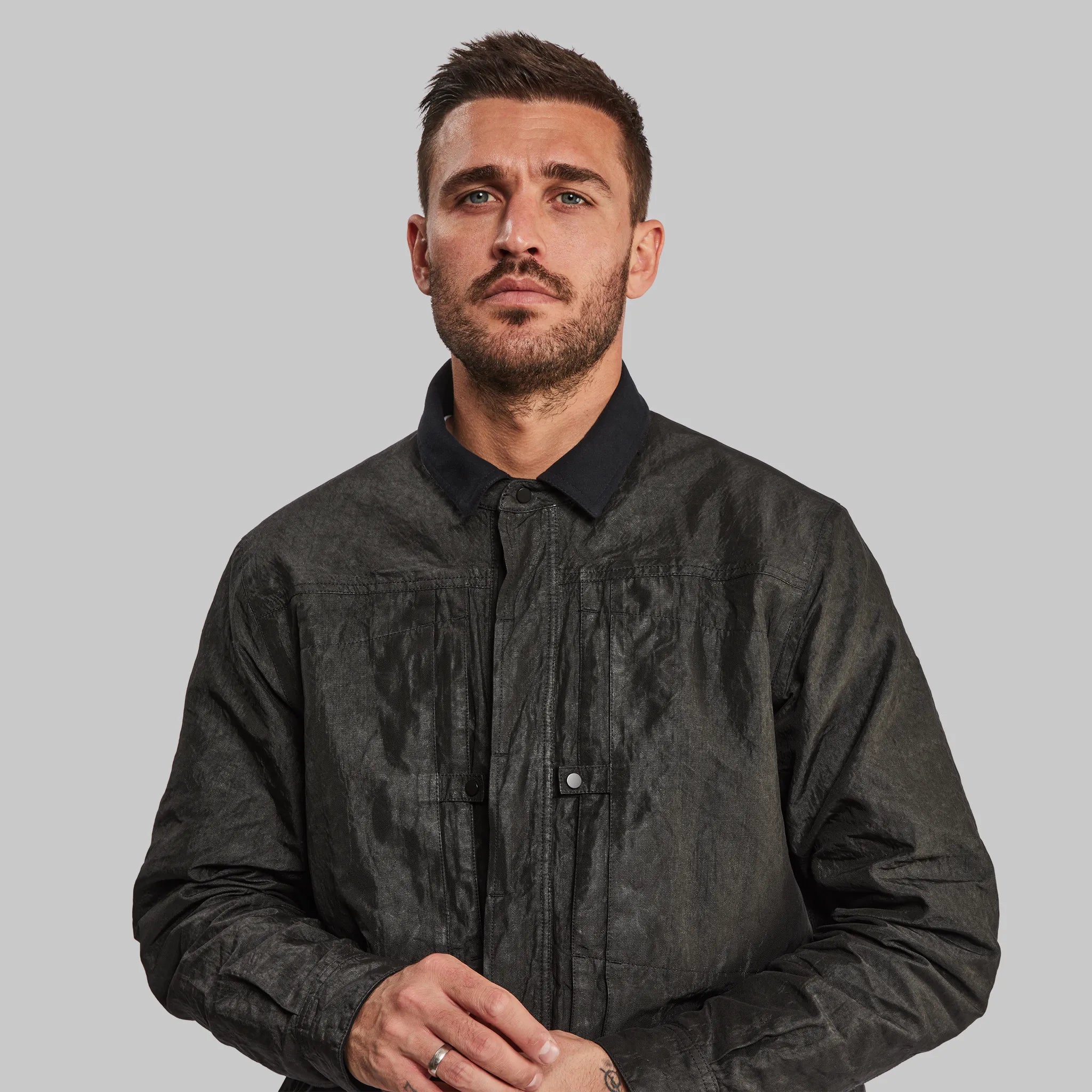 Men's Coats with PocketsIndestructible Utility Jacket