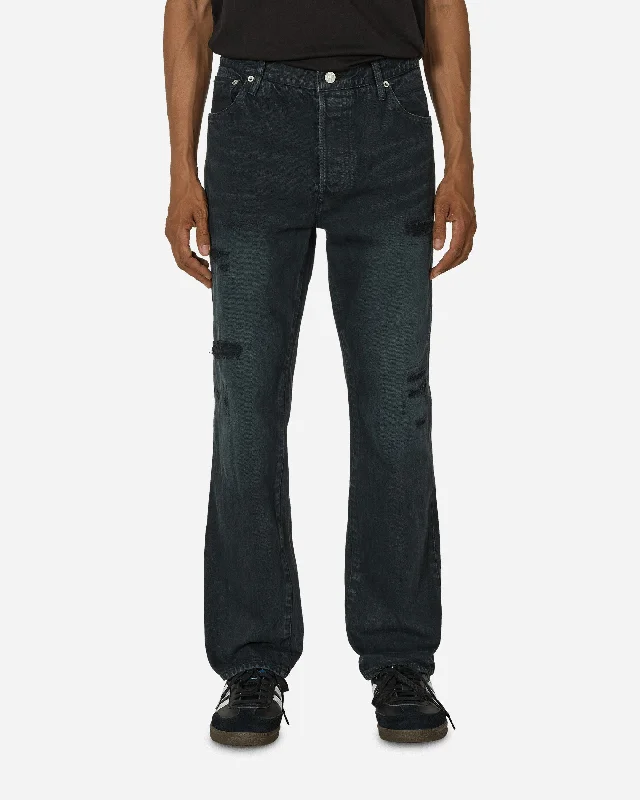 Wash and Wear Men's JeansSocial Sculpture 10 Jeans CMYK BLK DMGD