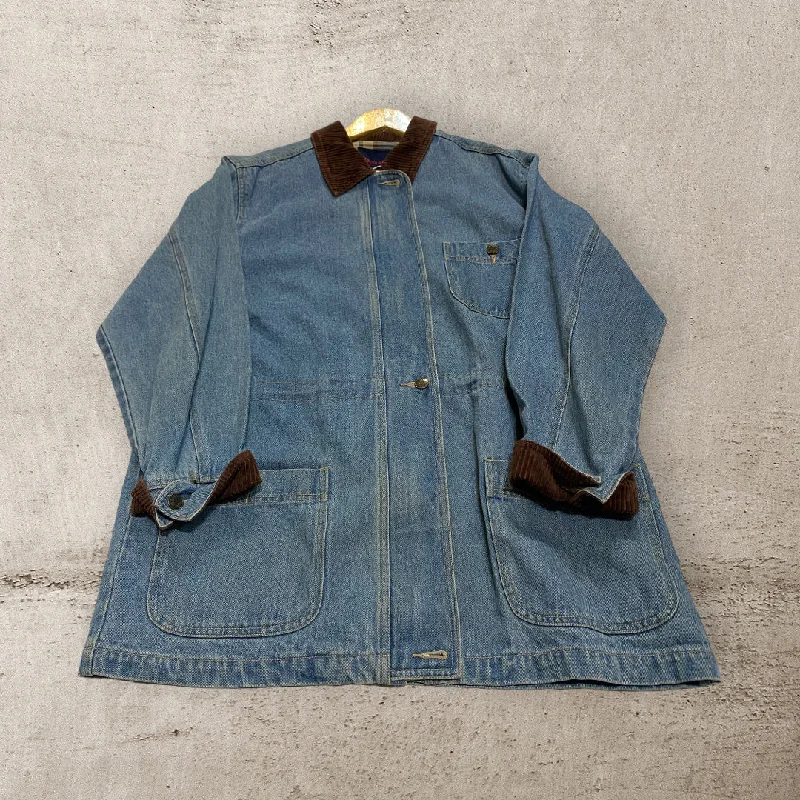 Men's Coats with Patchwork DesignsJA054 Vinatge DoNIM & CO Denim JACKET