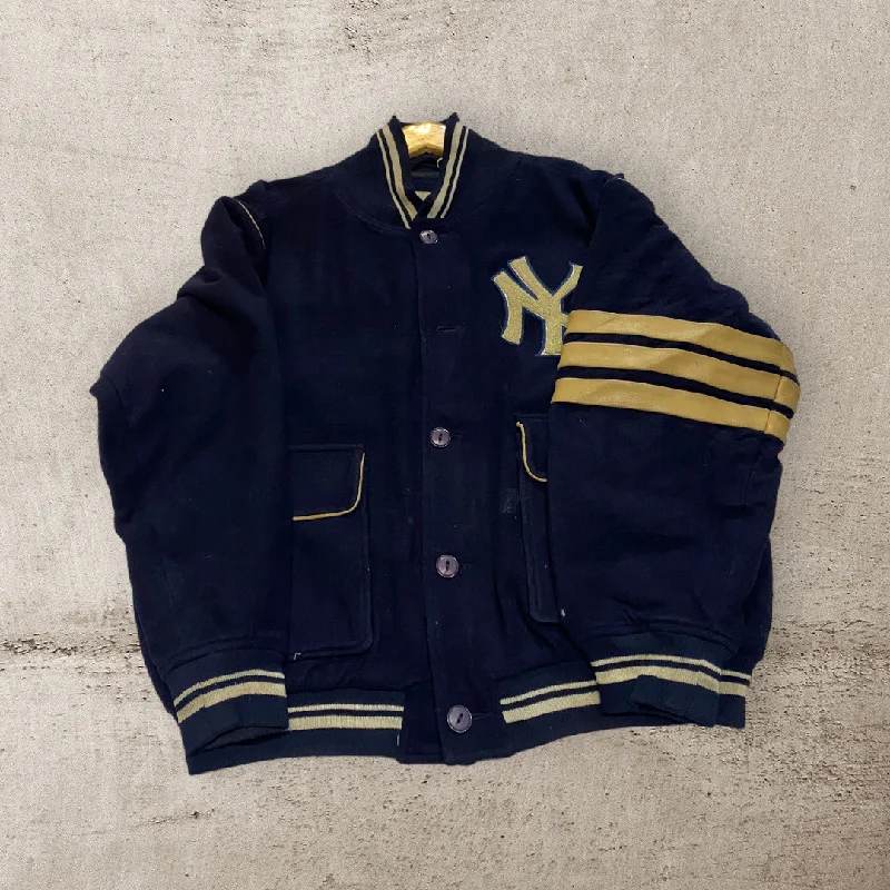 Men's Coats with Velcro ClosuresJA103 Vinatge  MIRAGES SPORTS Jacket