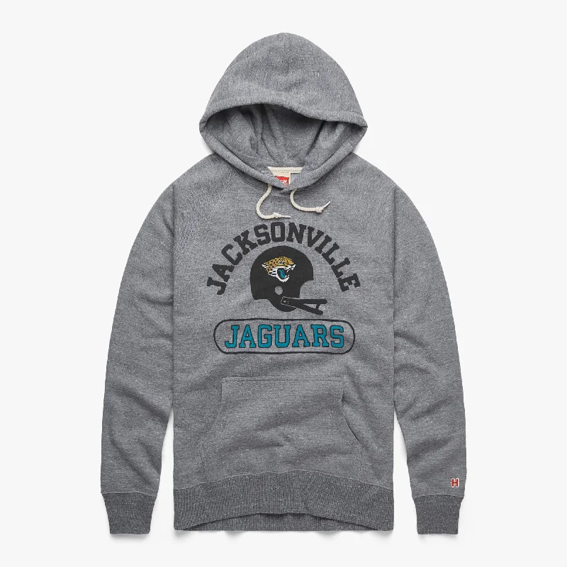 Men's Hoodies for Everyday WearJacksonville Jaguars Throwback Helmet Hoodie