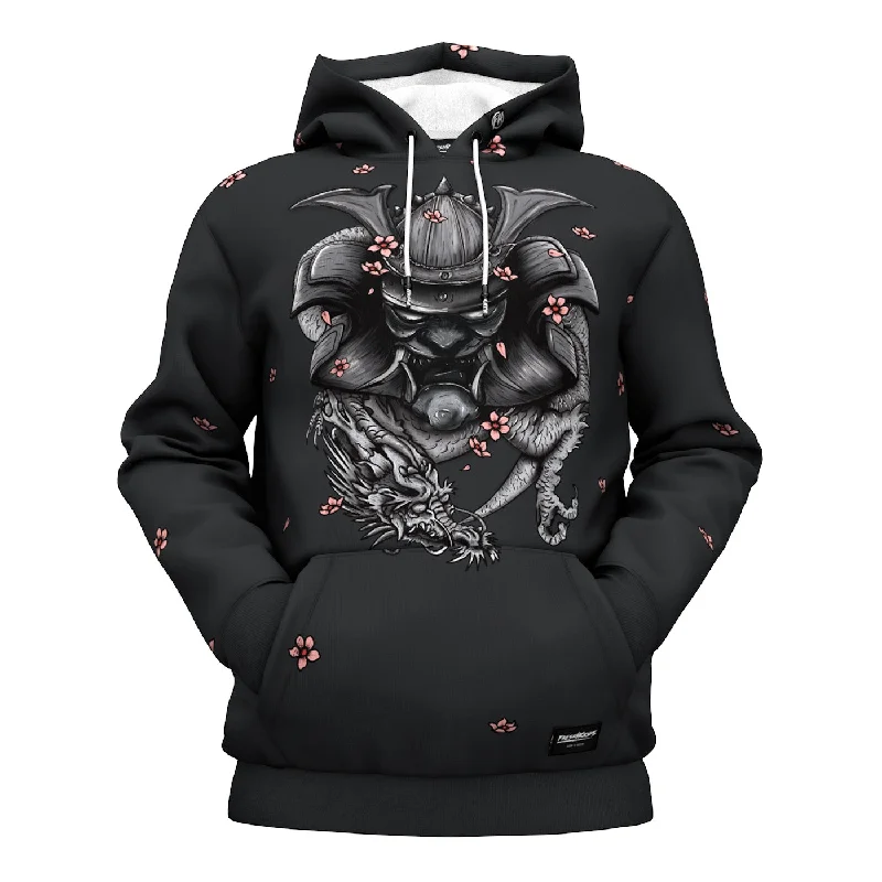 Men's Hoodies for Cold WeatherJapanese Warrior Hoodie