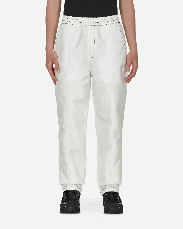 Flexible Stretch Men's JeansAirbag String Trousers White