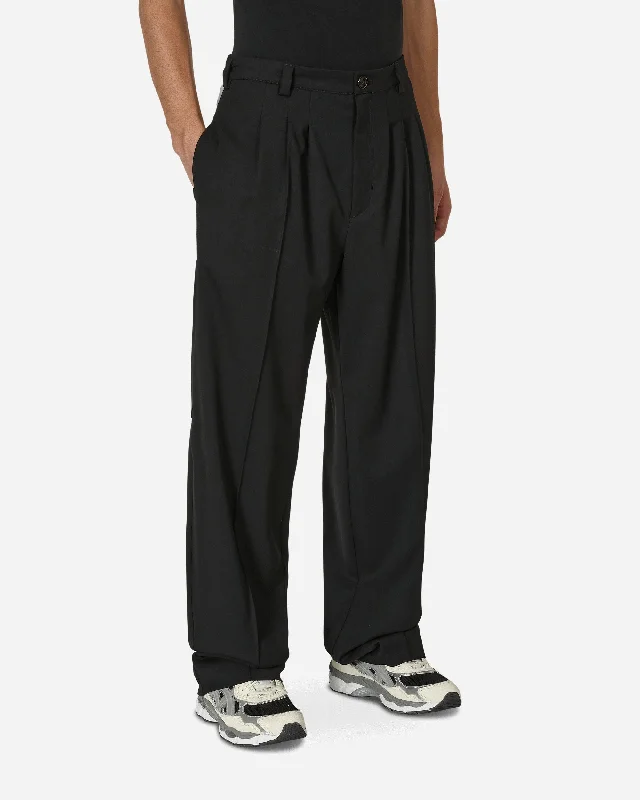 Unique Men's Jeans DesignsKreuk Tailored Trousers Crow Black