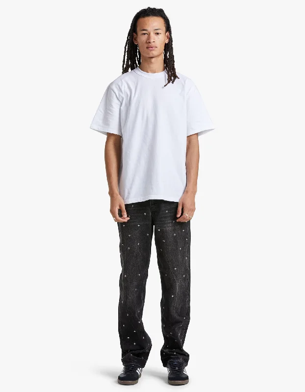 Comfort-Fit Men's JeansAnti K - Metalik