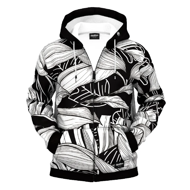 Men's Hoodies with Asymmetric ZippersKumu Zip Up Hoodie