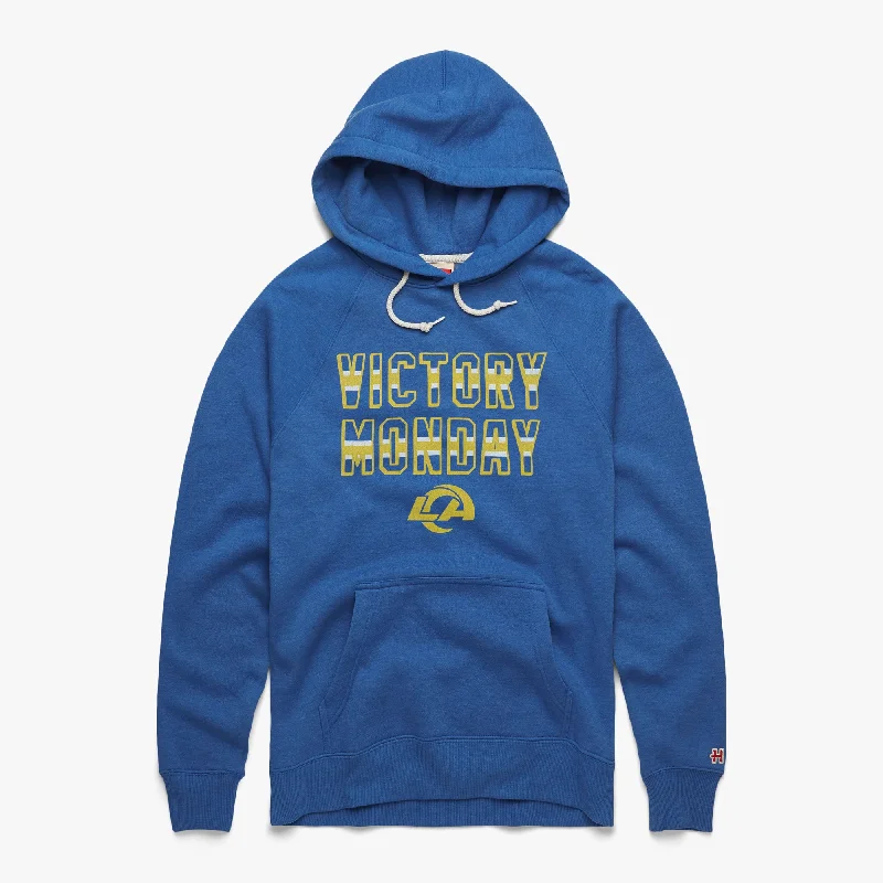 Stylish Men's Designer HoodiesLos Angeles Rams Victory Monday Hoodie