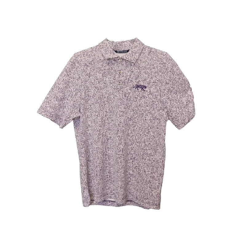 Men's Shirts with Single-Breasted DesignsLSU Tigers Men's Botanical Print Polo