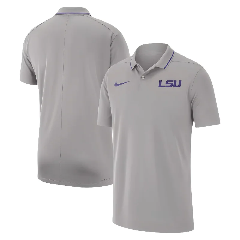 Men's Shirts with Logo EmbossmentsLSU Tigers Men's Nike College Drifit Polo