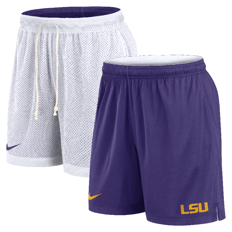 Breathable Men's Mesh TopsLSU Tigers Men's Nike Reverse Mesh Shorts