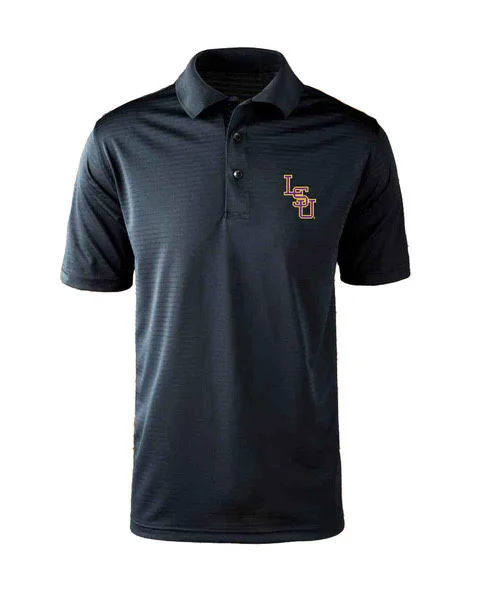Men's Shirts with Tab CollarsLSU Tigers Men's Polo Jacquard BA