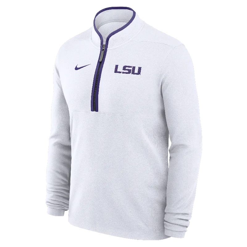 Men's Shirts with Hidden ButtonsLSU Tigers Nike Men's Victory Half-Zip Pullover
