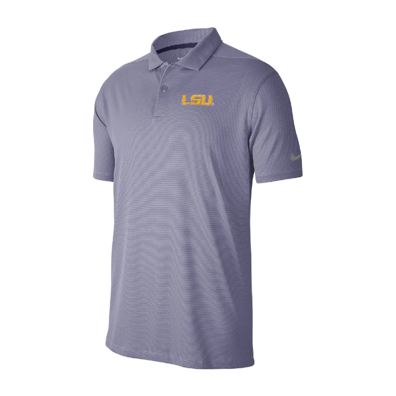 Men's Shirts with Antimicrobial TreatmentLSU Tigers Victory Texture Polo