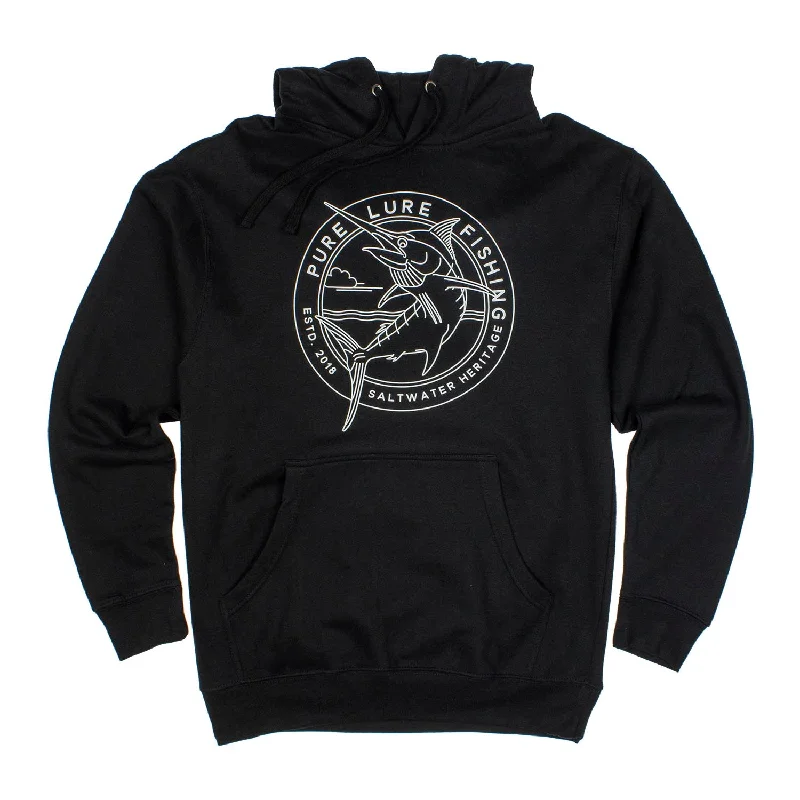 Men's Hoodies with Adjustable SleevesMarlinscape Hood