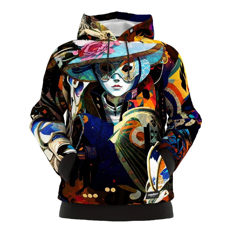 Men's Hoodies for Tall MenMasked Android Hoodie