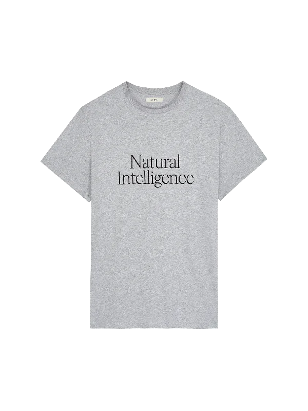 Men's Coats with Slim FitsMens 365 Natural Intelligence T-Shirt—grey marl