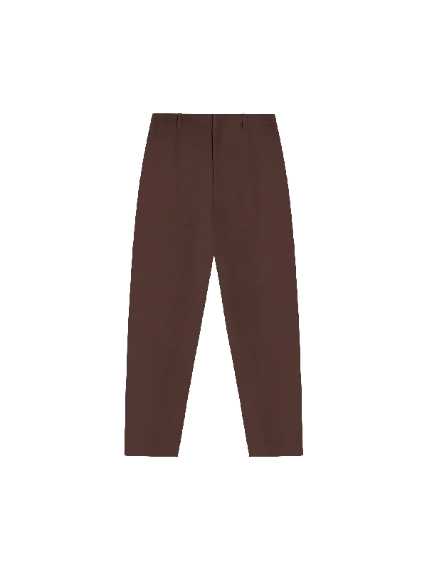 Durable Men's Car CoatsMens Organic Cotton Regular Fit Trouser—chestnut brown