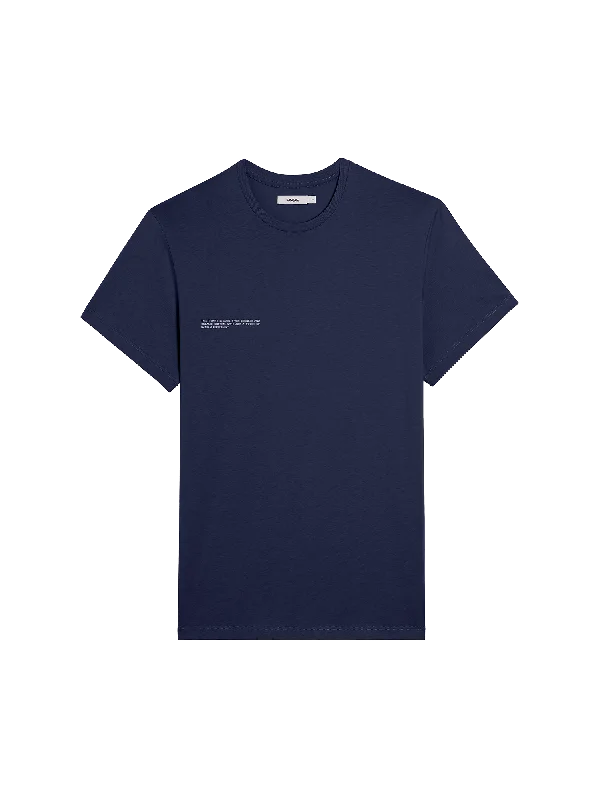 Men's Coats for Rainy WeatherMens Archive Cotton T-shirt with C-FIBER™ Core—navy blue