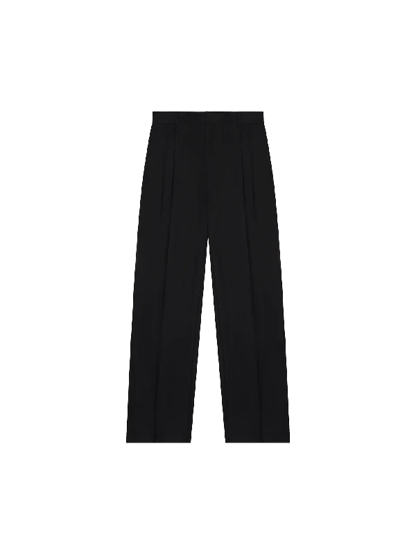 Men's Coats with Breathable FabricDNA Men's FrutFiber Tailored Trousers—black