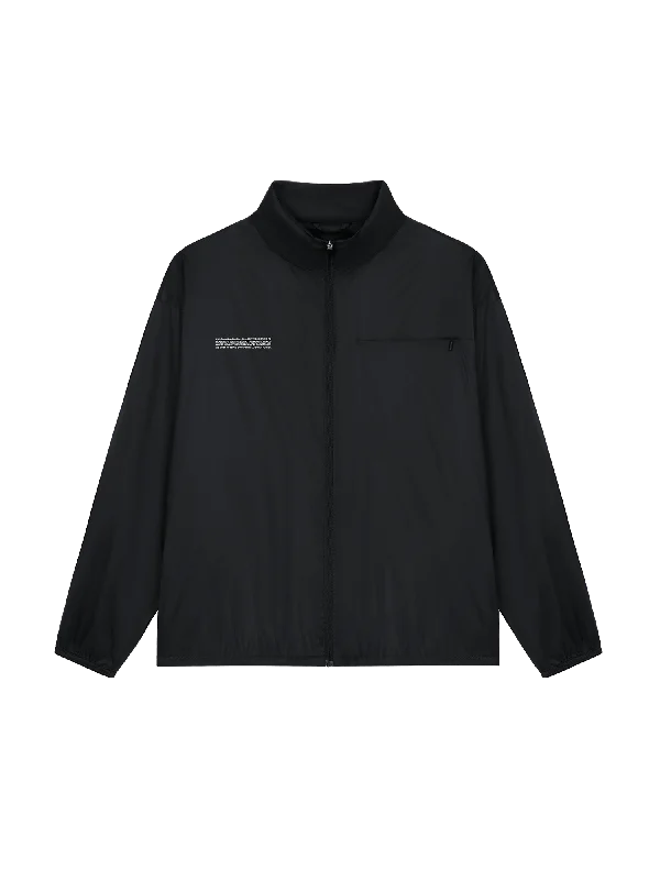 Men's Coats with Vintage StyleMen's DNA Recycled Nylon Packable Jacket—black