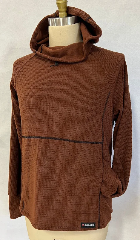 Warm Men's Thermal HoodiesMen's Hoodie - Brown