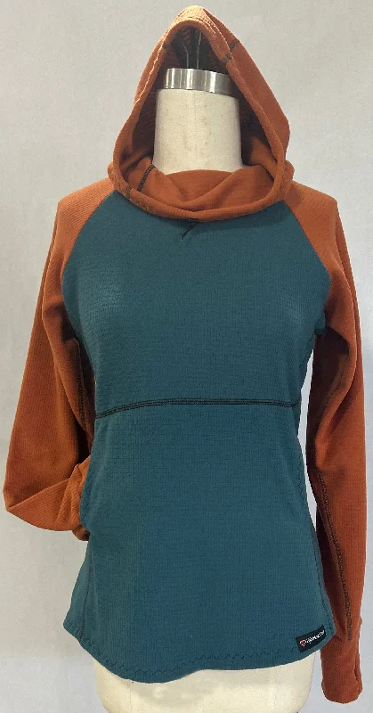 Lightweight Men's Running HoodiesMen's Hoodie - Moroccan w/ Terracotta sleeves & hood