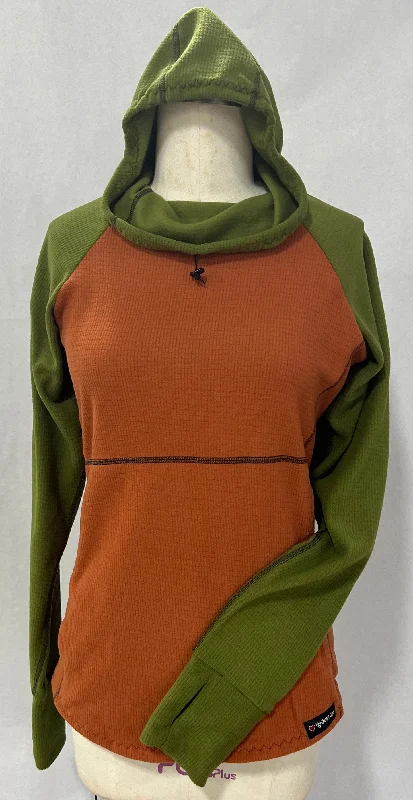 Men's Hoodies for Outdoor ActivitiesMen's Hoodie - Terracotta w/ Olive sleeves & hood