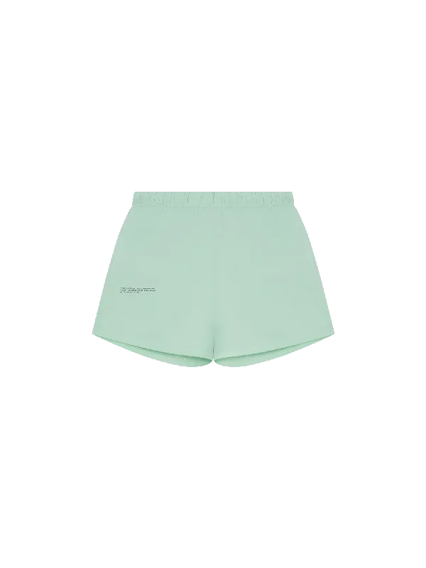 Men's Coats with Adjustable HemsMens Archive Cotton Pajama Loose Shorts—lagoon green
