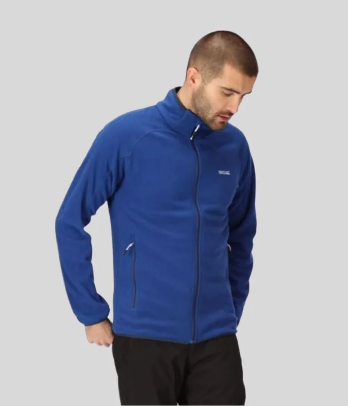 Men's Shirts with Appliqué DetailsMens Royal Blue Hadfield Fleece Jacket